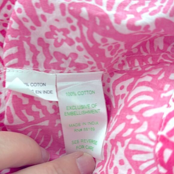 Lilly Pulitzer Sarasota Beaded Tunic - Picture 6 of 8